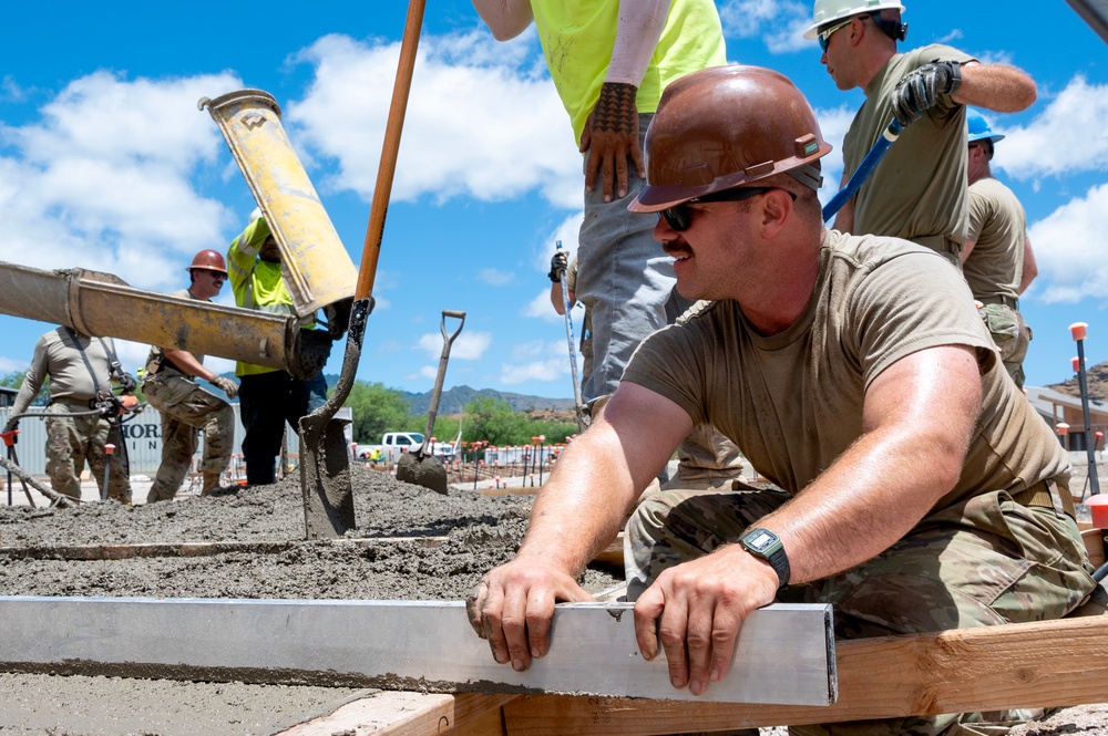 The 145th Civil Engineering Squadron takes on the Pu’uhonua O Waianae Innovative Readiness Training project