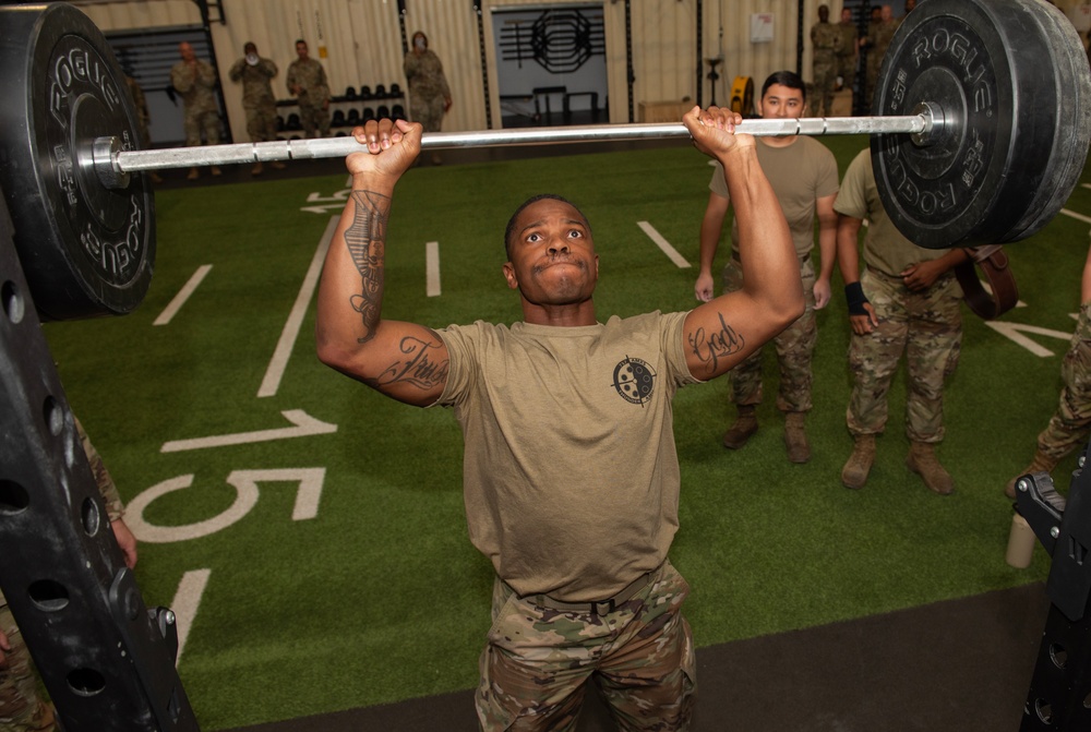 Nellis Weapons Standardization Team Fitness Assessment Day 2