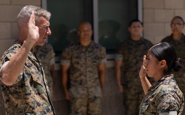 Highest Ranking Marine Promotes Edisto High Alumna