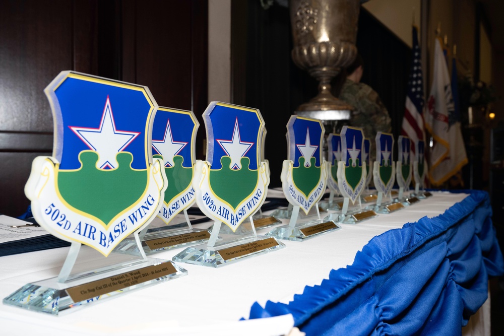 502 ABW 2nd Quarter Awards Ceremony