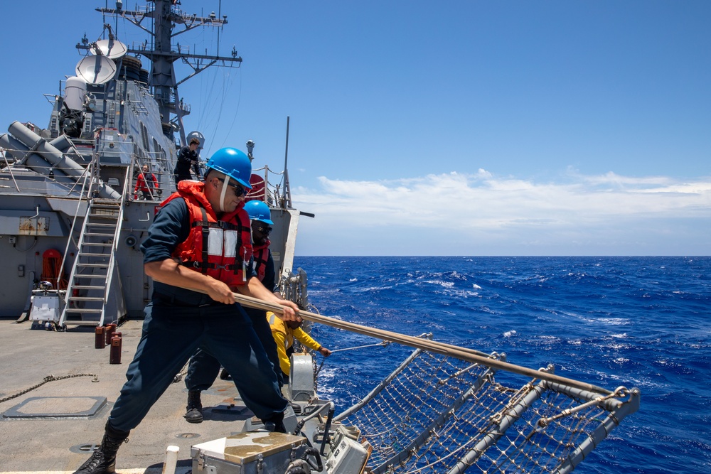 O’Kane Sailors conduct flight operations