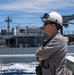Cargo transfer with His Majesty New Zealand Ship Aotearoa (A11)