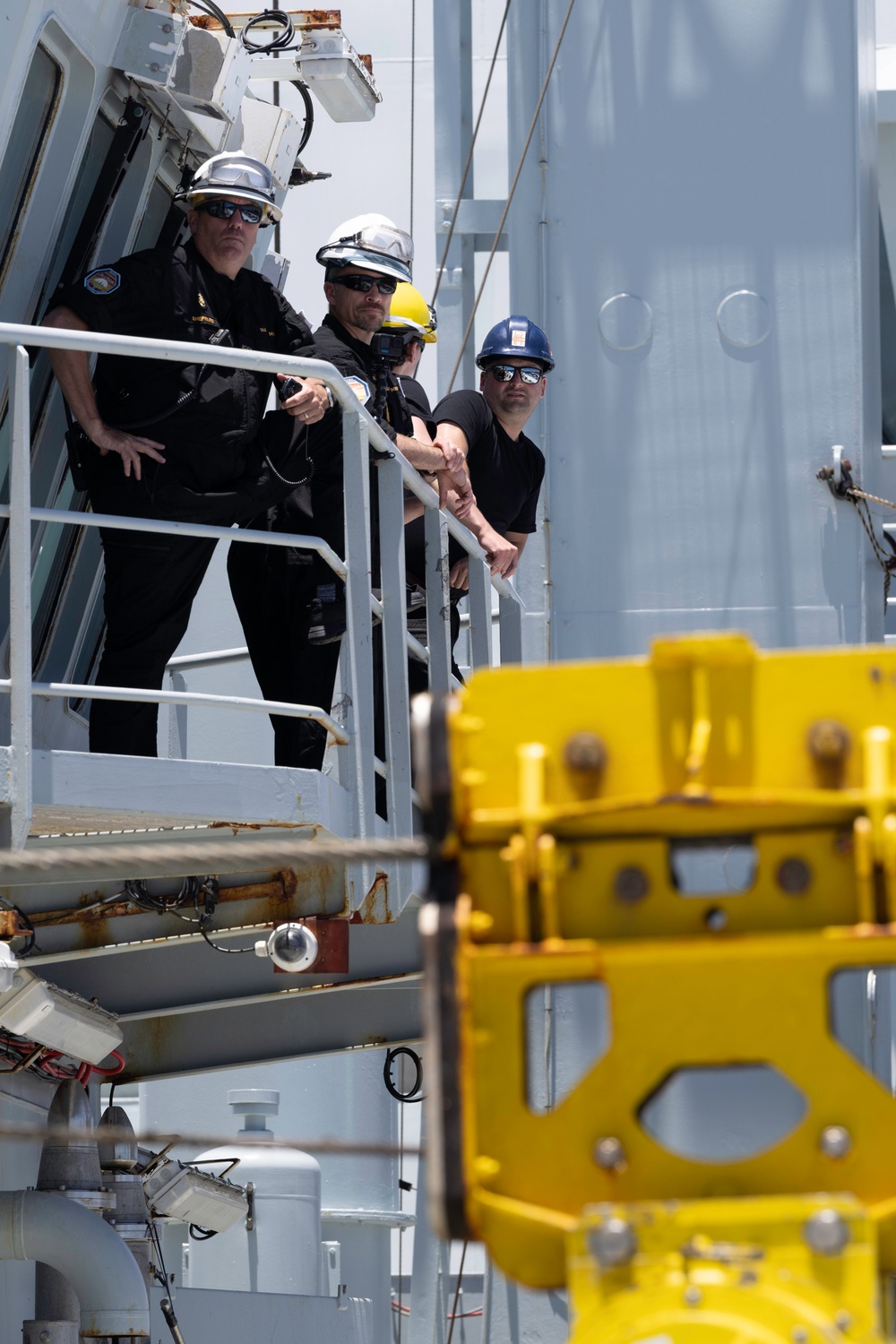 Cargo transfer with His Majesty New Zealand Ship Aotearoa (A11)