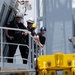 Cargo transfer with His Majesty New Zealand Ship Aotearoa (A11)