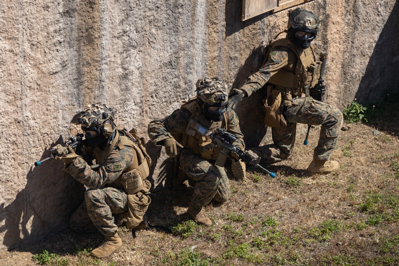 Bravo Co. Performs MOUT Training at MCTAB