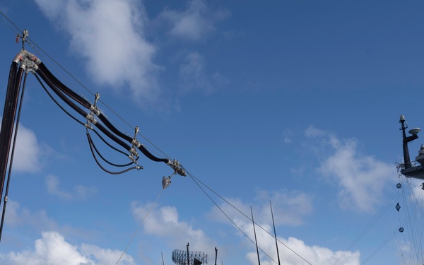 Replenishment at sea with Republic of Korea Ship (ROKS) Chungmagung Yi Sun-Sin (DDH-975)