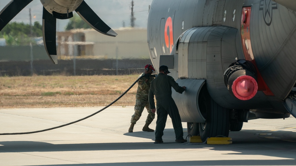 MAFFS Operations Expand with Additional Fire Fighting Aircraft from Nevada and Wyoming Air National Guard