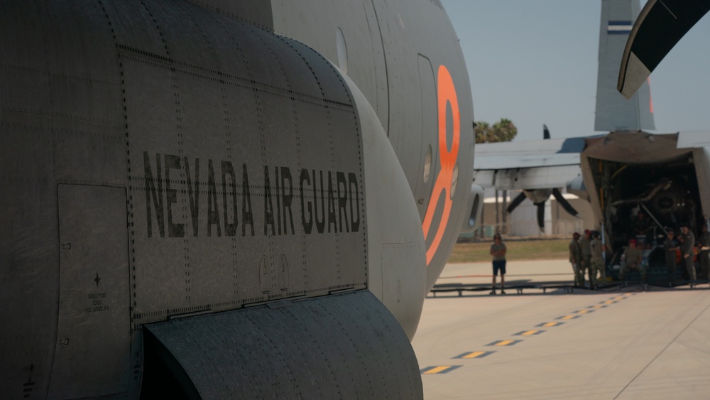 MAFFS Operations Expand with Additional Fire Fighting Aircraft from Nevada and Wyoming Air National Guard