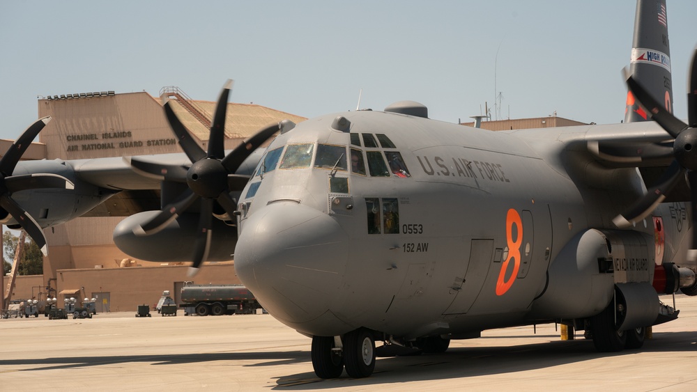 MAFFS Operations Expand with Additional Fire Fighting Aircraft from Nevada and Wyoming Air National Guard