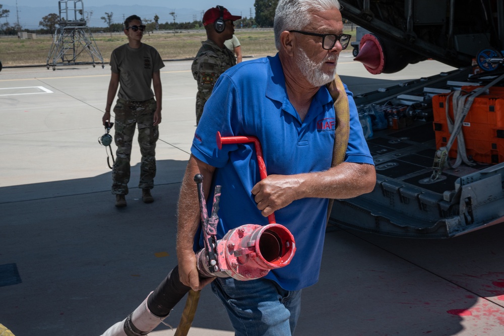 MAFFS Operations Expand with Additional Fire Fighting Aircraft from Nevada and Wyoming Air National Guard