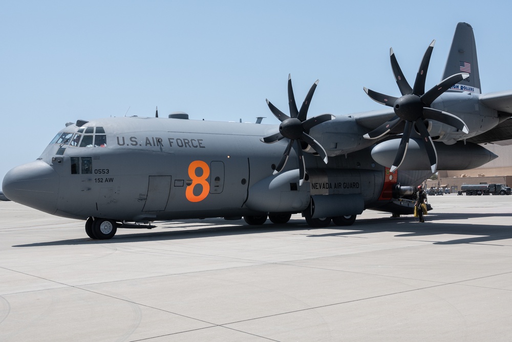 MAFFS Operations Expand with Additional Fire Fighting Aircraft from Nevada and Wyoming Air National Guard