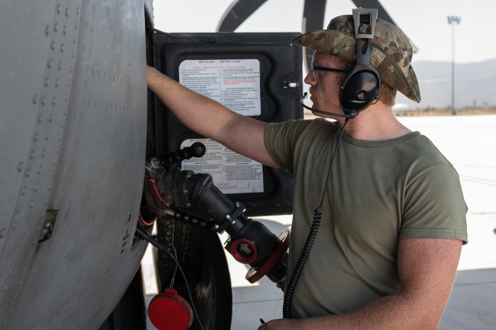 MAFFS Operations Expand with Additional Fire Fighting Aircraft from Nevada and Wyoming Air National Guard