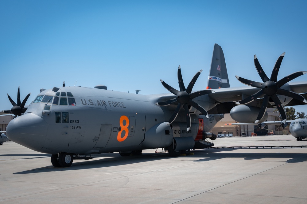 MAFFS Operations Expand with Additional Fire Fighting Aircraft from Nevada and Wyoming Air National Guard