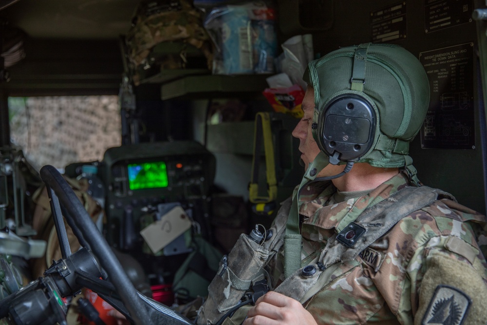 The 265th prepare to defend against Aerial threats while at JRTC 24-09