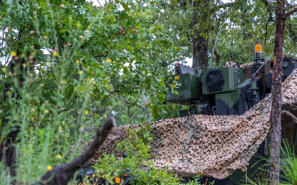 The 265th prepare to defend against Aerial threats while at JRTC 24-09