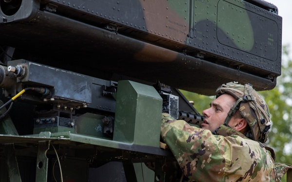 The 265th prepare to defend against Aerial threats while at JRTC 24-09