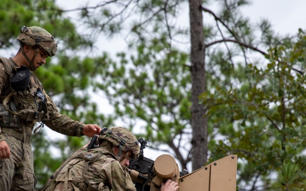 643rd MPs set up to protect the 741st BEB at JRTC 24-09