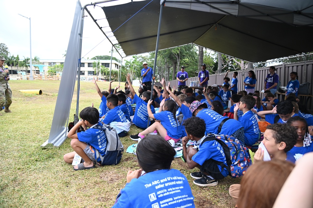 Schofield Barracks Hosts Water Safety 'ZAC Camp' for Keiki