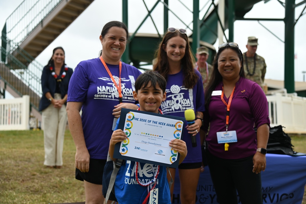 Schofield Barracks Hosts Water Safety 'ZAC Camp' for Keiki