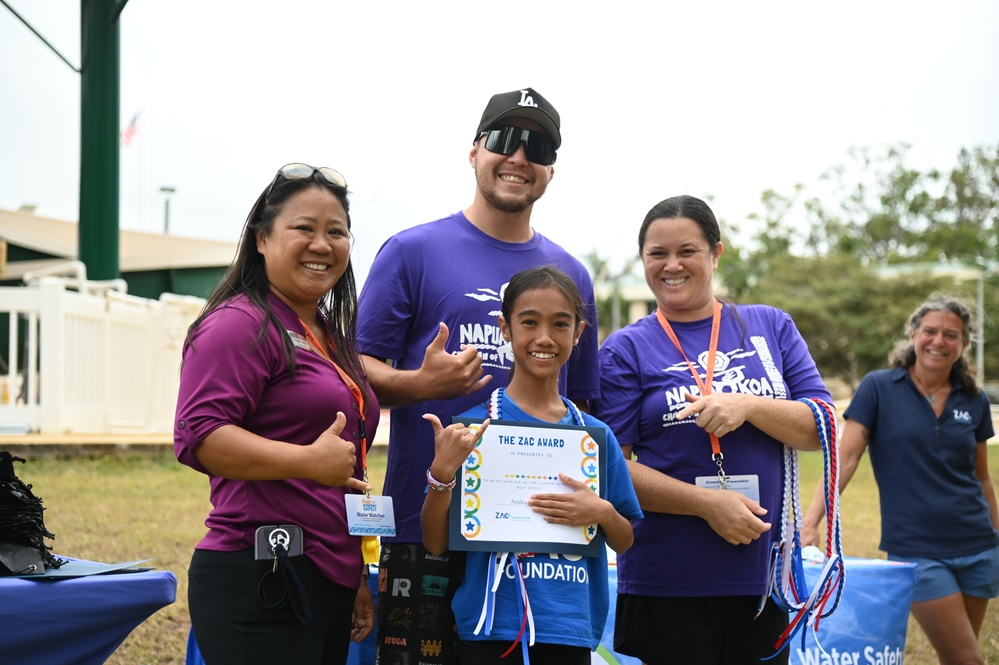 Schofield Barracks Hosts Water Safety 'ZAC Camp' for Keiki