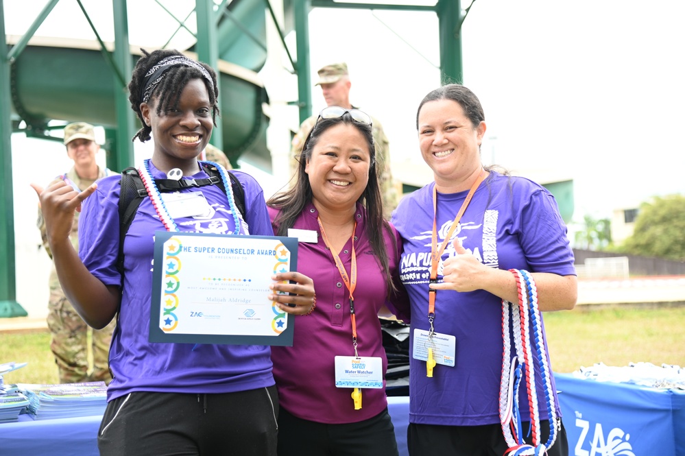 Schofield Barracks Hosts Water Safety 'ZAC Camp' for Keiki