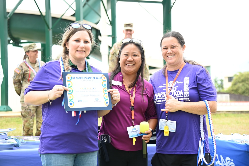 Schofield Barracks Hosts Water Safety 'ZAC Camp' for Keiki