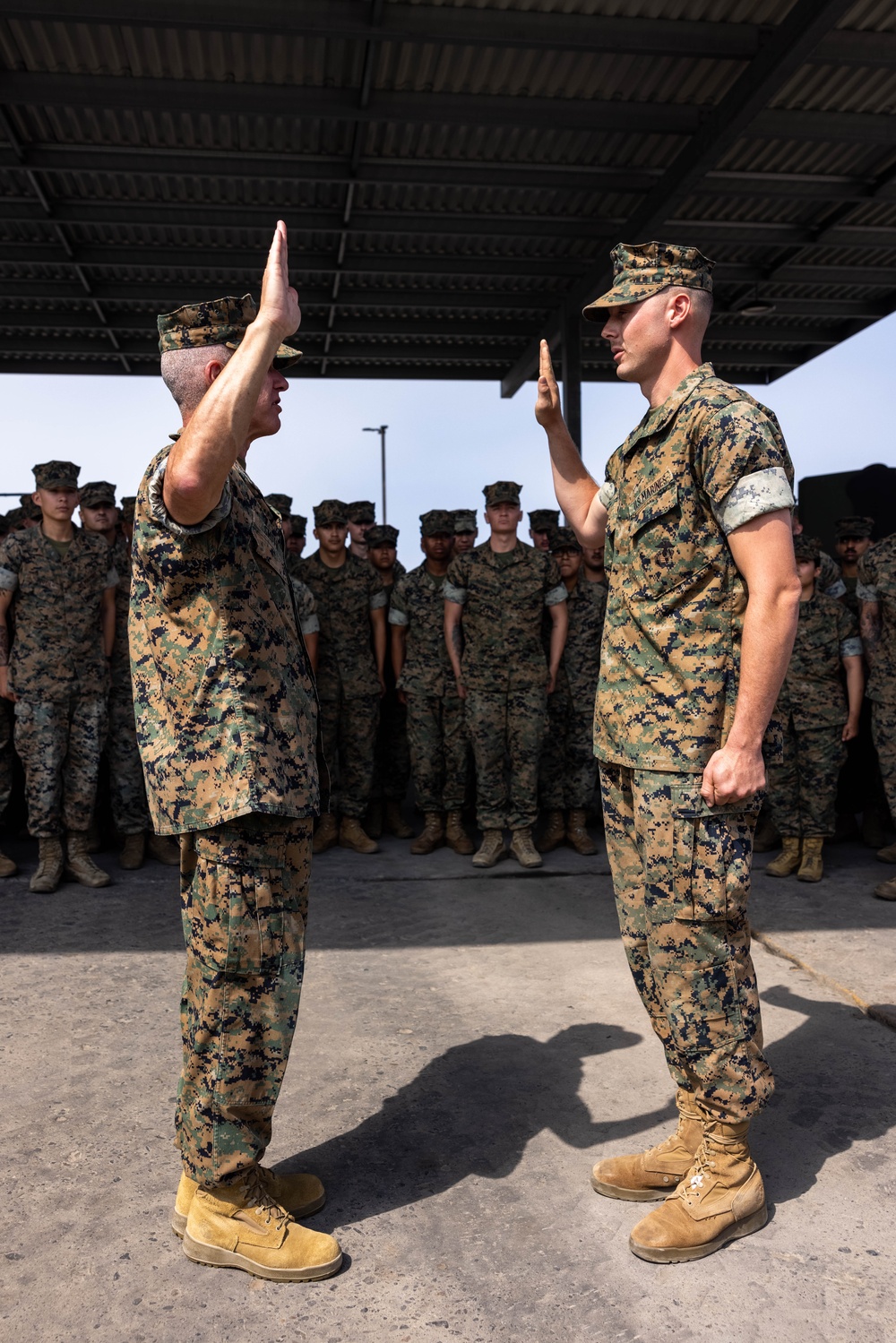 39th Commandant of the Marine Corps visits I MEF Marines