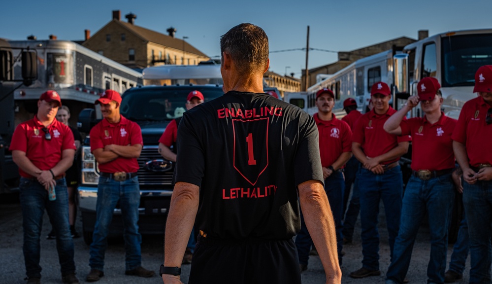 Big Red One Returns to Cheyenne Frontier Days