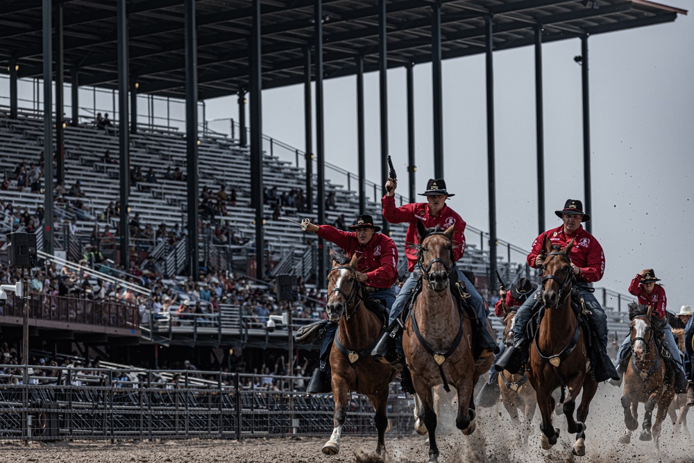 Big Red One Returns to Cheyenne Frontier Days