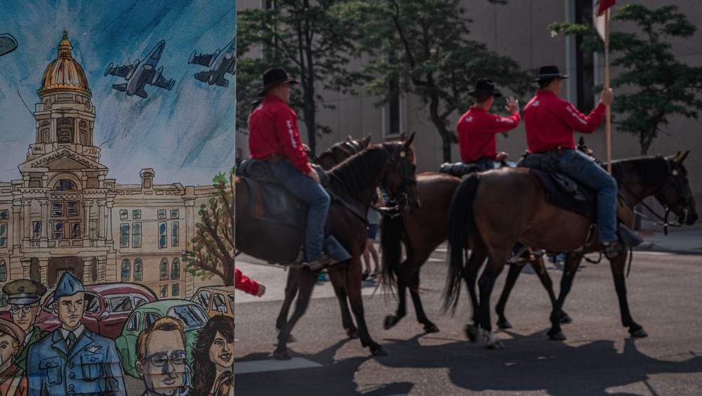 Big Red One Returns to Cheyenne Frontier Days