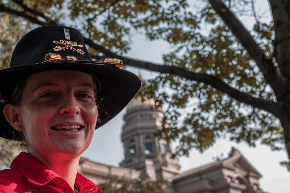 Big Red One Returns to Cheyenne Frontier Days