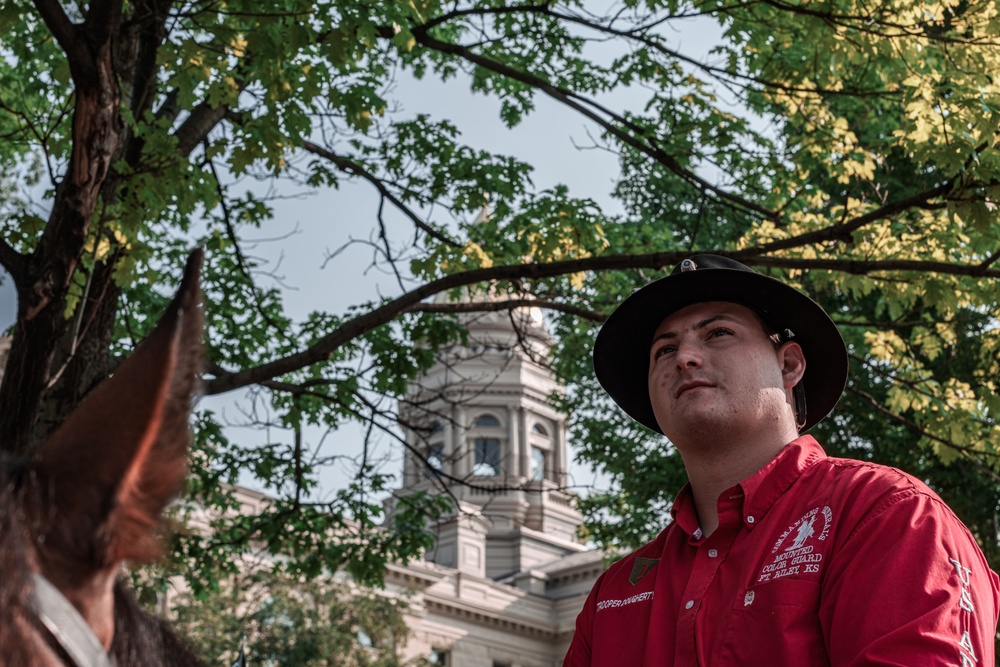 Big Red One Returns to Cheyenne Frontier Days