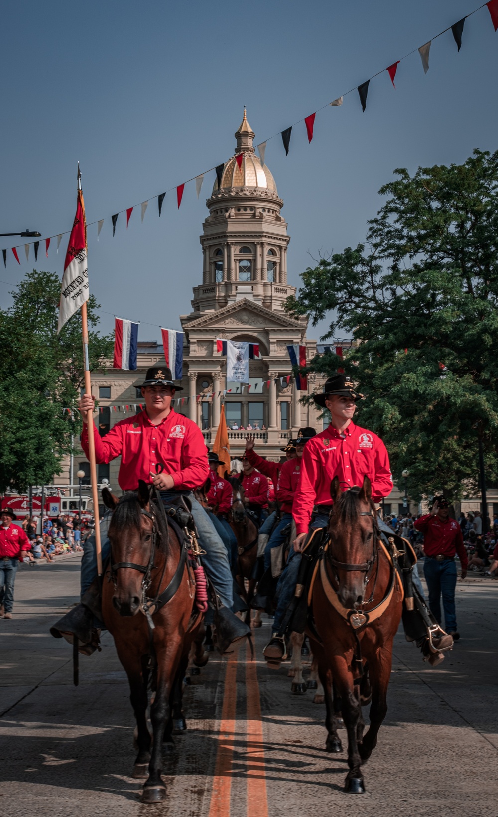 Big Red One Returns to Cheyenne Frontier Days