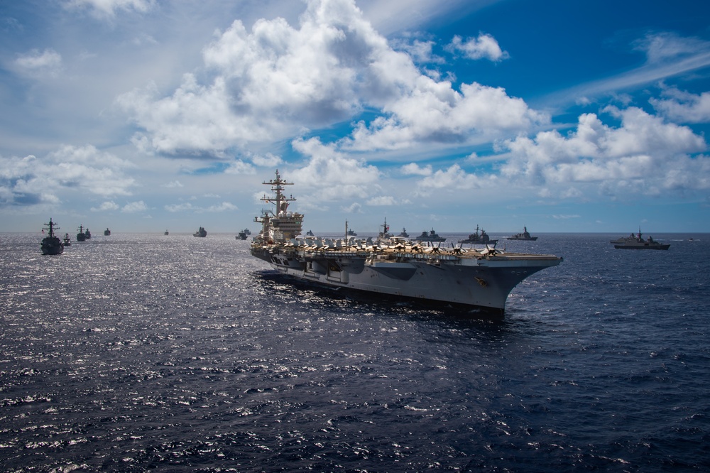 DVIDS - Images - USS Carl Vinson Sails During RIMPAC 2024