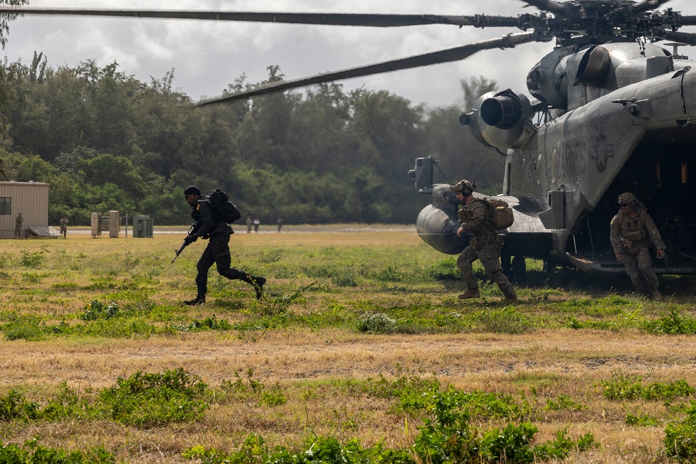 US Marines, partners rehearse amphibious exercise