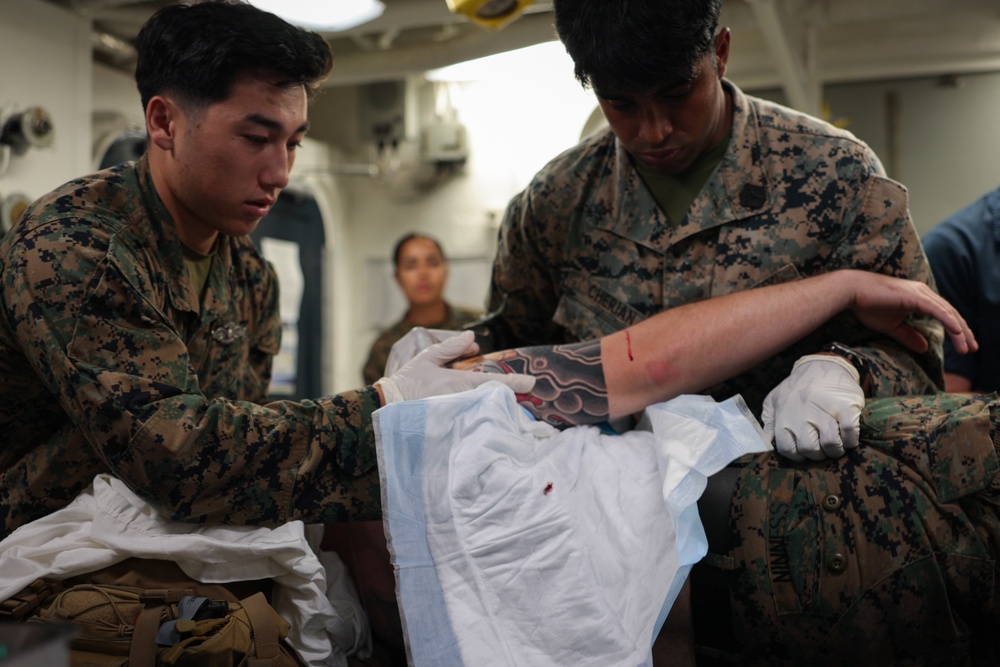 31st MEU Medical Drills