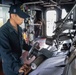 USS Spruance Sailor stands watch