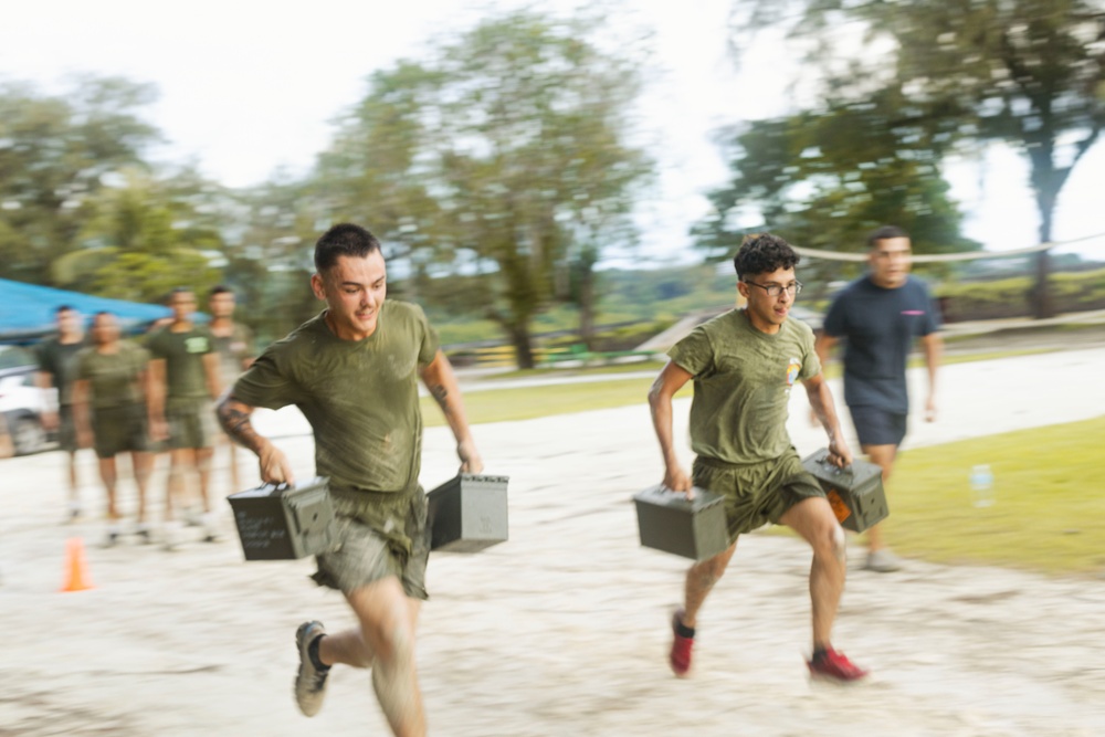 Koa Moana 24: Junior Marines PT with SgtMaj