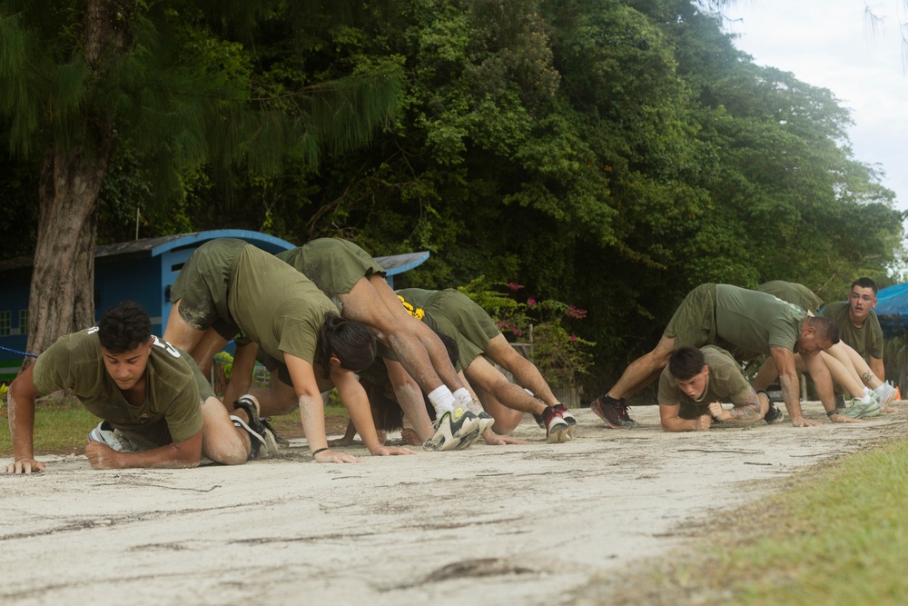 Koa Moana 24: Junior Marines PT with SgtMaj