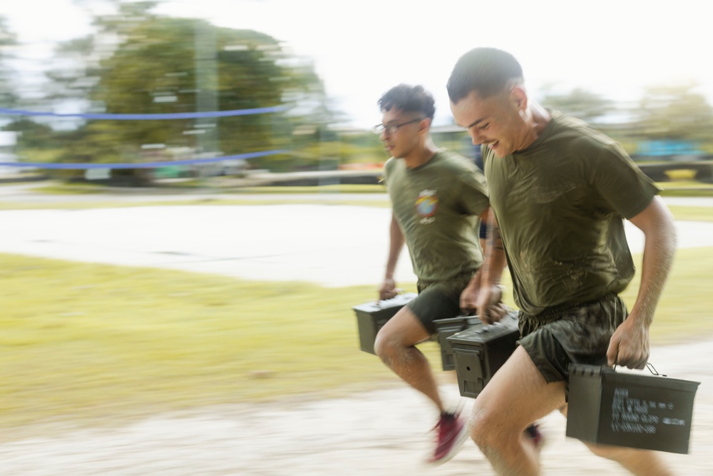 Koa Moana 24: Junior Marines PT with SgtMaj