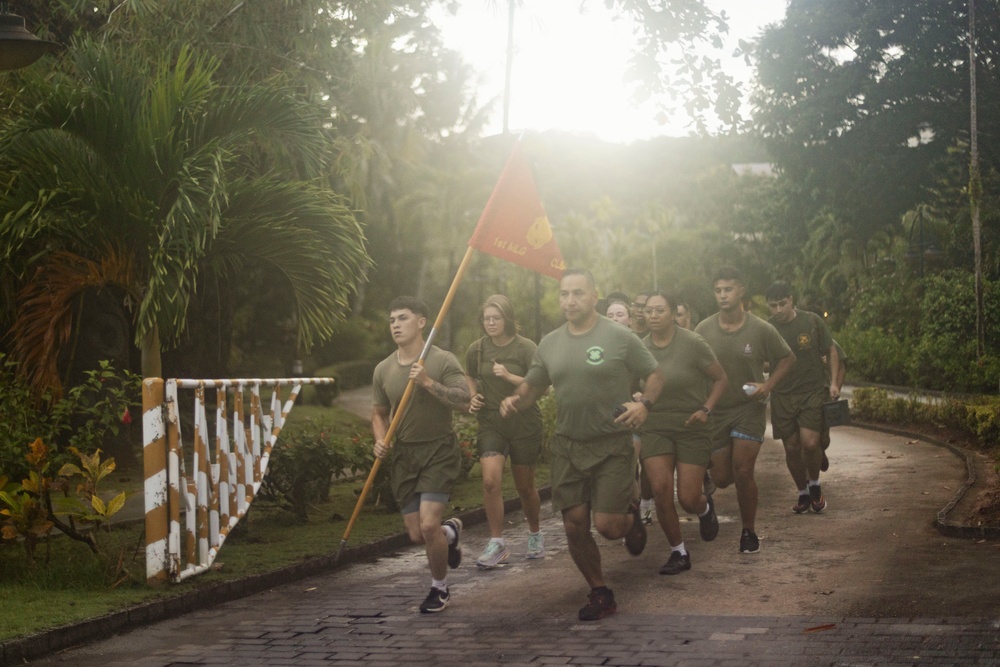 Koa Moana 24: Junior Marines PT with SgtMaj