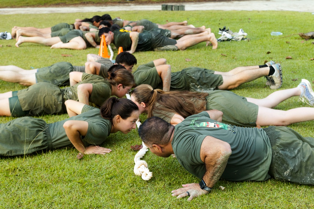 Koa Moana 24: Junior Marines PT with SgtMaj