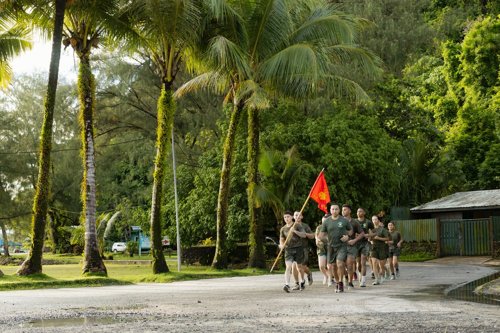 Koa Moana 24: Junior Marines PT with SgtMaj