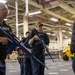 USS Tripoli Sailors practice tactical manuvers