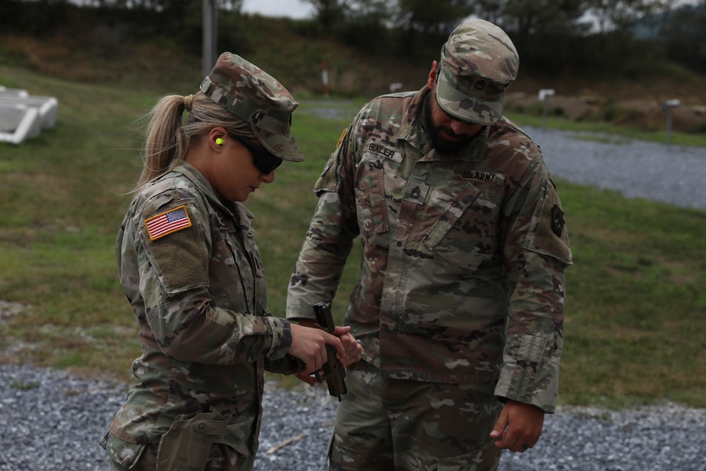 Weapon Qualifications at Fort Indiantown Gap