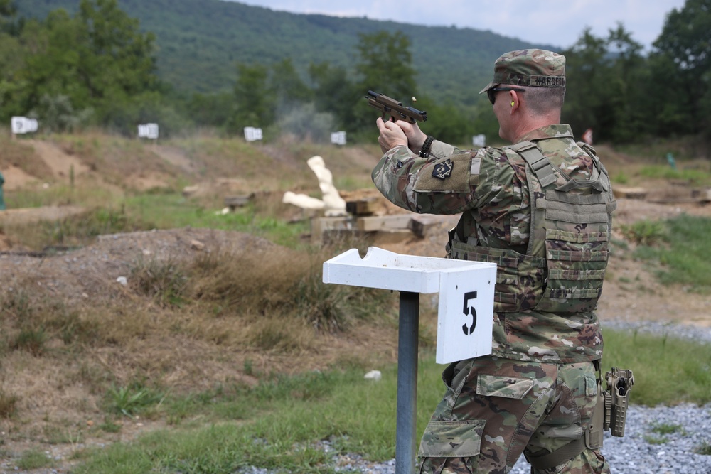 Weapon Qualifications at Fort Indiantown Gap