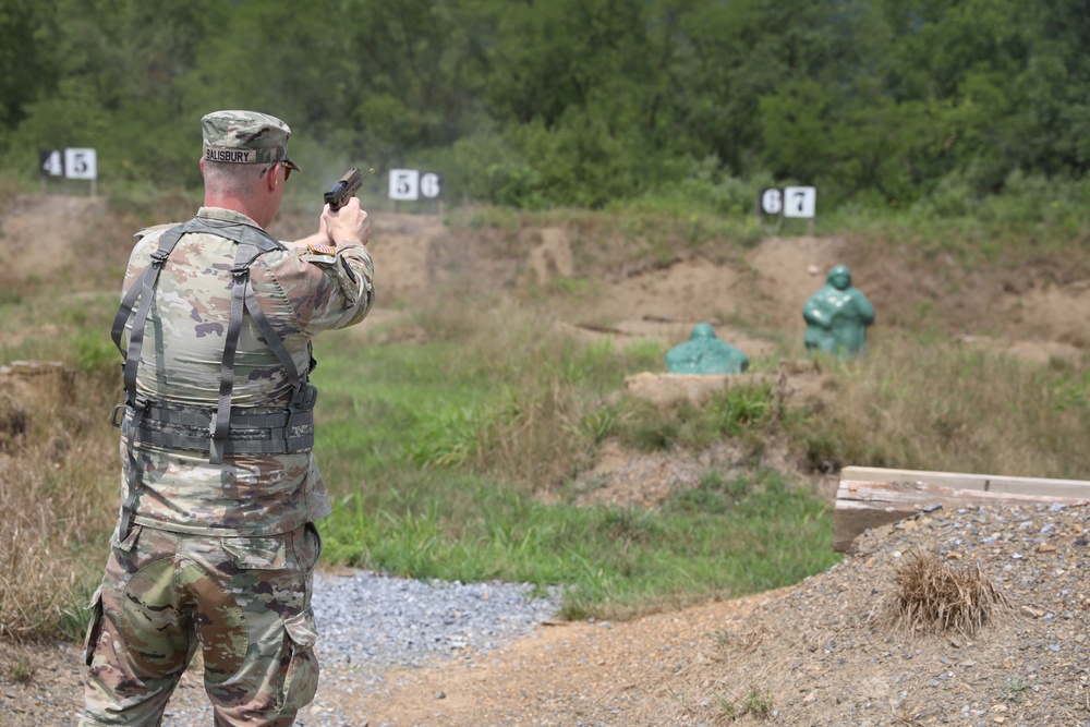 Weapon Qualifications at Fort Indiantown Gap