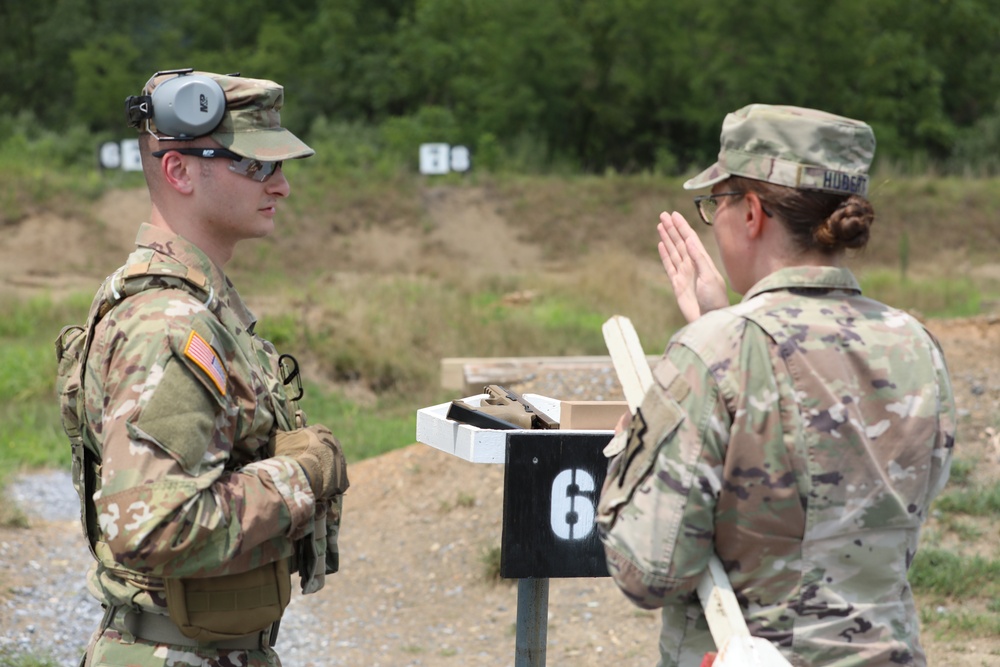 Weapon Qualifications at Fort Indiantown Gap