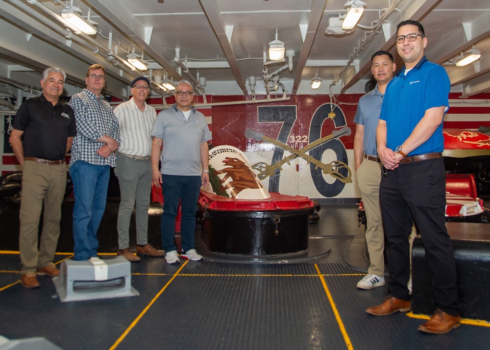 USS Ronald Reagan (CVN 76) hosts members of the University of California, Los Angeles