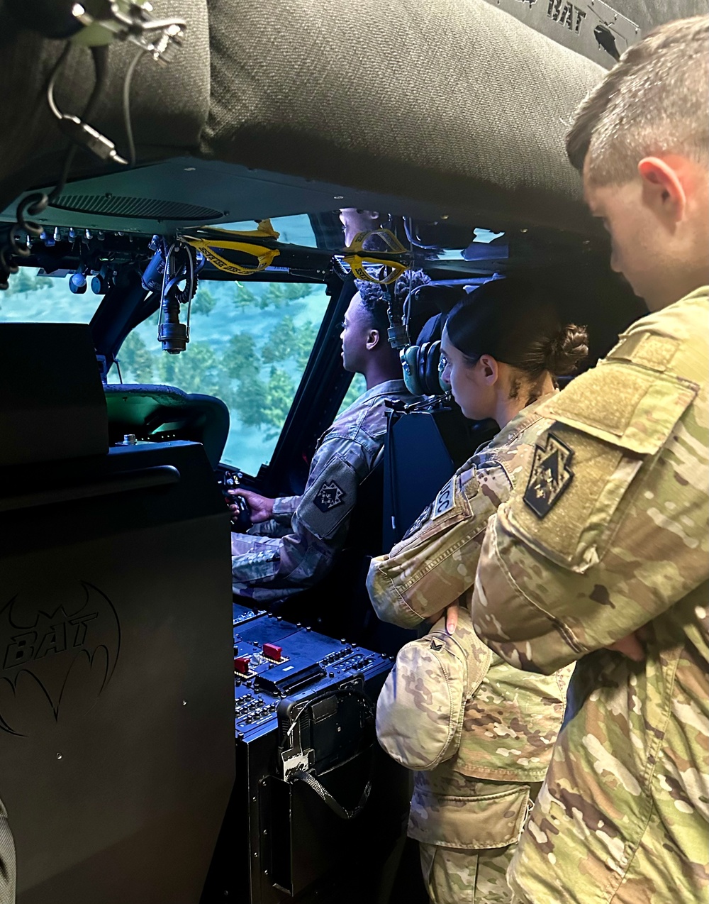 Soldiers experience the BAT